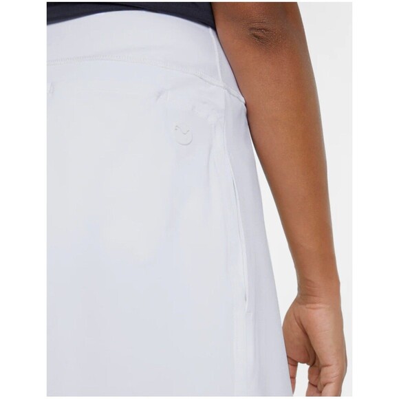PUMA PWRSHAPE Solid Skirt Small Long White NEW Skort Performance Athletic Golf - Picture 8 of 13